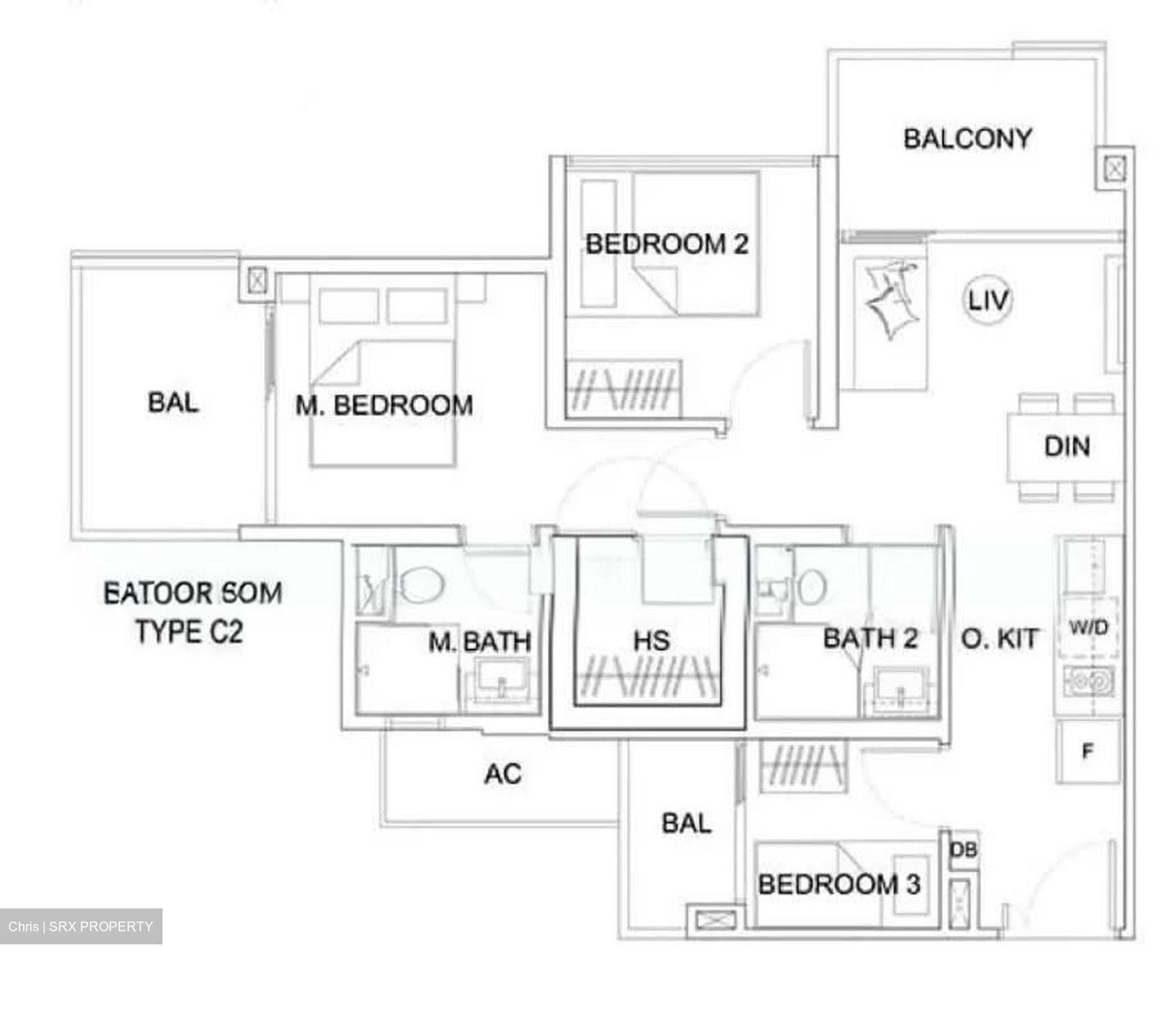 Uptown @ Farrer (D8), Apartment #559200111